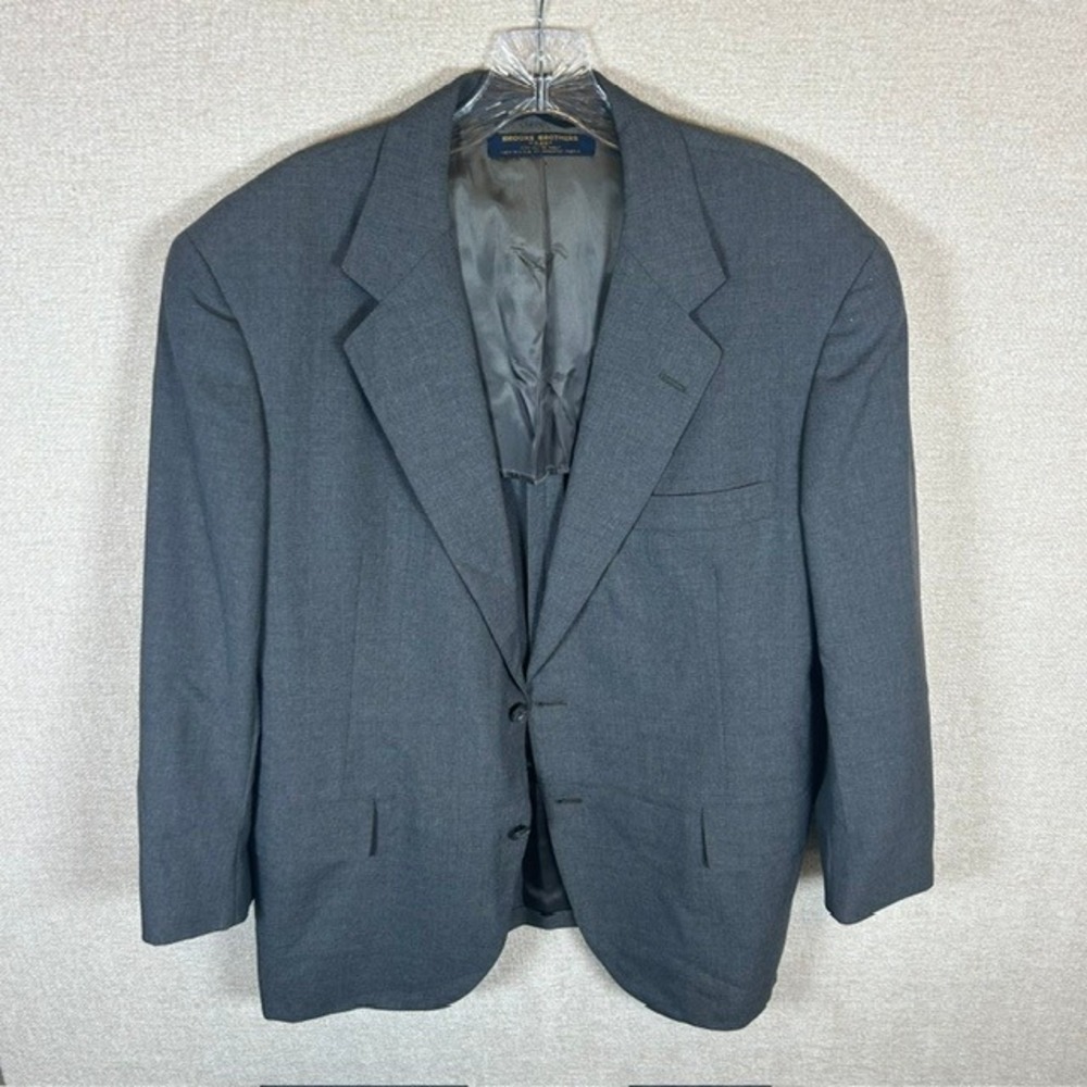 Collection by Michael Strahan Mens Dark Gray Blazer Jacket 44S Sport Coat Blazer